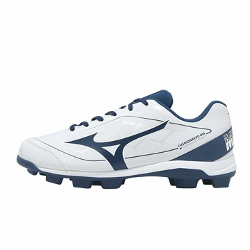 Mizuno 棒壘球鞋 Cushionrevo DIA 寬楦 男鞋 白 藍 支撐 美津濃 11GP2525-14