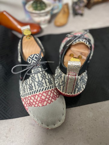 Japan Made こぎん刺し Derby 運動鞋