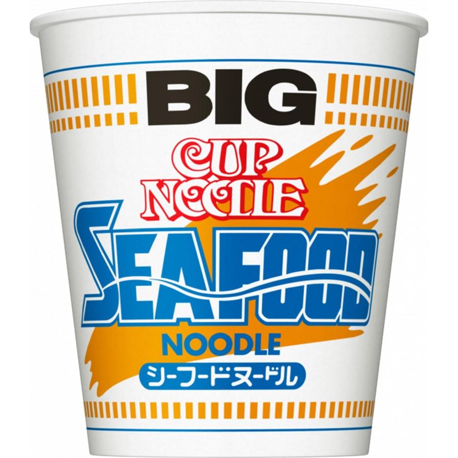 日清食品 カップヌードル シーフード ビッグ カップ麺 104g×12個