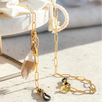 澳洲Sunny Cords 自由小羽毛眼鏡鍊/口罩鍊