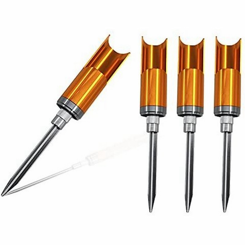 釣り竿立て 竿置き 挿地式ピトン竿受 ロッドホルダー 磯釣り 堤防釣り サーフ釣り 軽量アルミ竿受 ステンレスピトン 折畳可 4本ゴールドセット 通販 Lineポイント最大0 5 Get Lineショッピング