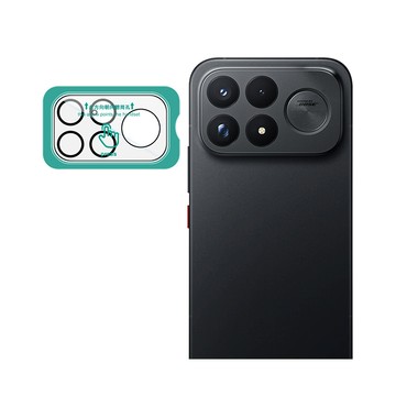 Imak POCO F9系列 鏡頭玻璃貼(手機殼用)(自帶定位版) 奈米吸附F9 Pro