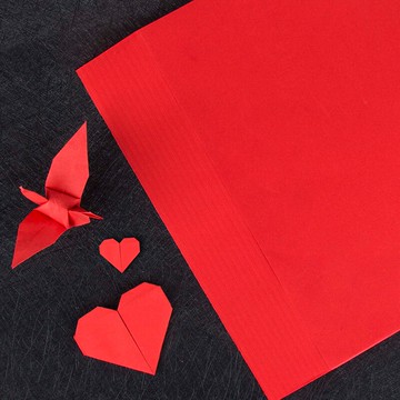 紅色卡紙中國紅折紙A4a3大紅色硬卡紙4k8k大張雙面紅色加厚手工紙