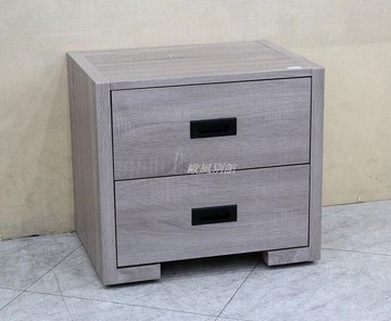 【歐風別館】萬得灰橡色床頭櫃