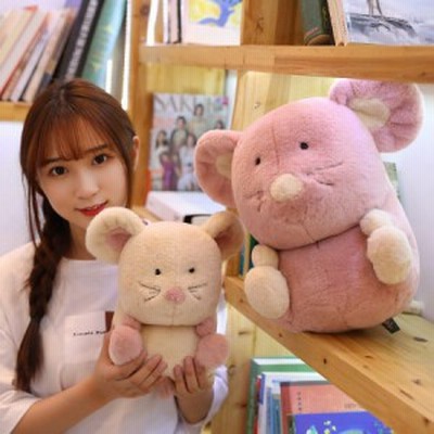 ねずみ ぬいぐるみ ネズミ 抱き枕 萌え 可愛い 柔らか ふわふわ 癒し系 子供の日 お祝い 25cm 通販 Lineポイント最大get Lineショッピング