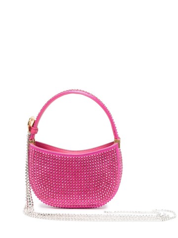 Magda Butrym - Vesna crystal-embellished tote bag - women - Satin/Crystal - One Size - Pink
