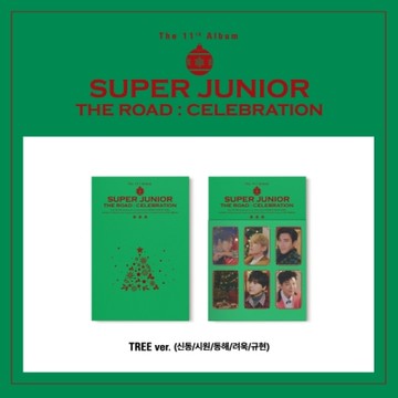 SUPER JUNIOR - VOL.11 [VOL.2 'THE ROAD: CELEBRATION'] (TREE VER.)