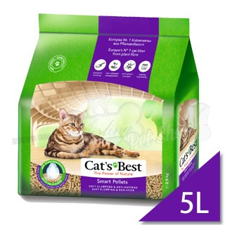 CATS BEST 24-Cats Best 優質凝結木屑砂-長毛貓專用-紫標【5L】