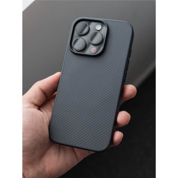 iPhone16/16Pro/16Promax手機殼超薄凱夫拉+TPU邊框磁吸殼防摔適用蘋果16plus手機保護套