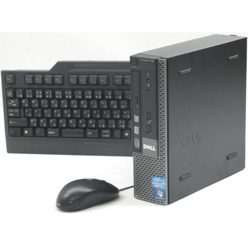 動作確認済】DELL デスクトップPC OptiPlex790 Pro 新品 SSD 120GB＋HDD 500GB intel Corei3  2120 3.30