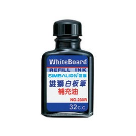 LION 雄獅230白板筆32CC補充水