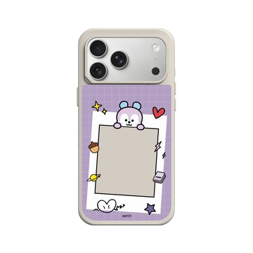 iPhone 17 Pro Max SolidX 貝殼灰 - BT21 - MANG Stay With You
