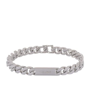 CELINE Gourmette 鎖鏈造型手鍊(銀色)