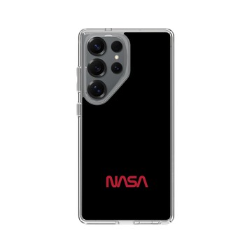 Galaxy S25 Ultra Clear 透明 - NASA - The Worm (Black)
