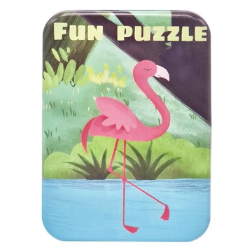 娃娃國 木質拼圖5合1 有趣拼圖  1組  39片