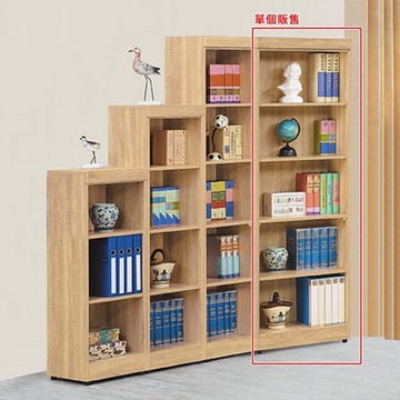 AS雅司-平平2尺書櫃-60.5*32*184.5CM-紅框部分