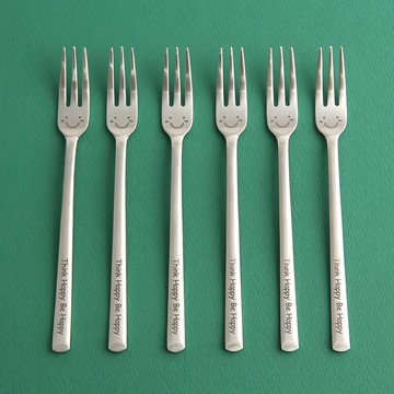 Inspoon TT眨眼茶叉  6入