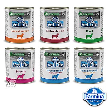 Farmina法米納 Vet Life 處方系列 犬用主食罐 300g 12罐 處方罐 犬罐頭 狗罐頭