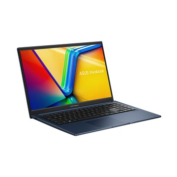 【ASUS華碩】15.6吋基本文書筆電(Intel® Core™ 3 100/8GB/512GB) 午夜藍 X1504VA-0611B100U