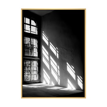 窗影 木色  40 x 30cm