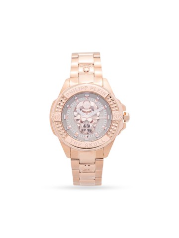 Philipp Plein - The $kull High-Conic 41mm - women - stainless steel - One Size - Neutrals