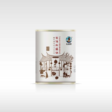 帆船牌古早味原味肉燥罐頭【正宗度小月擔仔麵本舖出品】