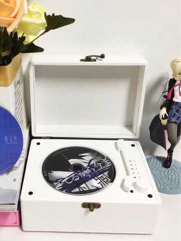 未拆封cd機+時光歲月CD機+CD唱機便攜式隨身聽+內置四個揚聲器++音【北歐居家生活】