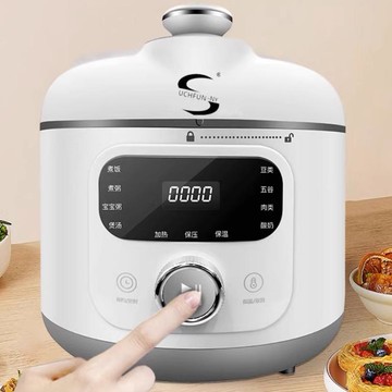 110V伏電高壓力鍋1.8L升出口美國加拿大日本小家電預約迷你電飯煲