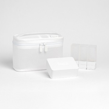 Suzzi -旅行盥洗包4.0輕巧版三件組-希臘白