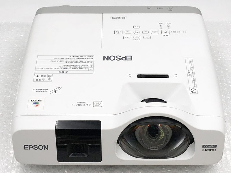 中古プロジェクター】☆美品☆ EPSON プロジェクター EB-536WT 動作品 ランプ使用時間(300時間未満) LINEショッピング