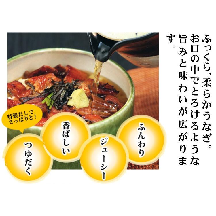 うなぎ 蒲焼き 国産 真空パック 浜名湖 うな茶漬け 4人前 送料無料