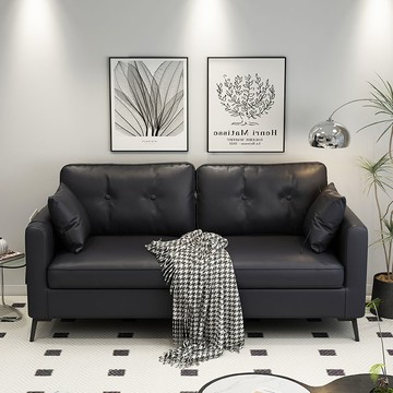 工廠直銷 免運 沙發 小戶型沙發 單人沙發 雙人沙發 沙發客廳小戶型家用服裝店出租房辦公室經濟型雙人三人位皮藝沙發開立發票 售後保障 全館八折 特價出 Z1219