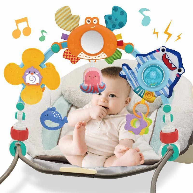Qizebaby 新生児 おもちゃ 人気 0歳 ベビーカー用おもちゃ ベビーハンギングベル ベビーカー ベビーベッド ジャスト クラン 通販 Lineポイント最大get Lineショッピング