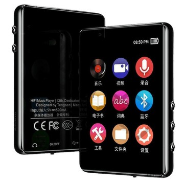 觸屏mp4藍牙學生隨身聽mp3便攜式音樂播放器迷你可愛有屏英語詞典【Snowbelle優選】