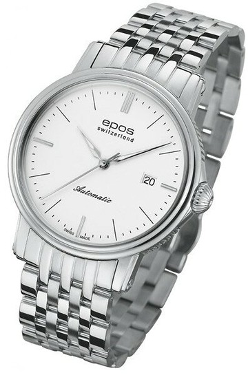 epos 愛寶時3390.152.20.10.30 情感系列經典紳士機械腕錶/白面41mm｜樂天領券現折★全館特惠中★指定刷卡回饋10%