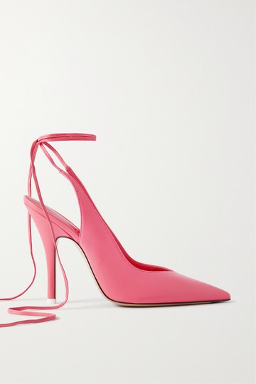 The Attico - Venus Leather Pumps - Peach - IT41