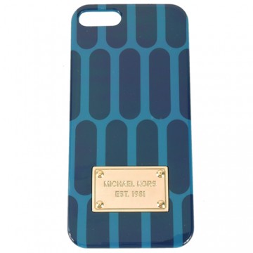 MICHAEL KORS 雙色普普風 iPHONE 5手機殼(藍x綠)