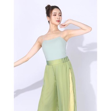 舞蹈打底服特價現代舞古典舞打底吊帶背心無鋼圈罩杯一體式