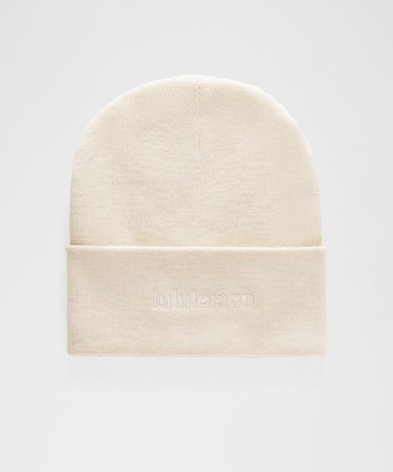 Warm Revelation Beanie Hat Wordmark