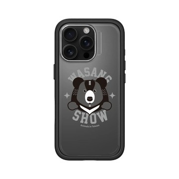 iPhone 16 Pro Mod NX 黑 - 花生騷 WasangShow - 黑熊