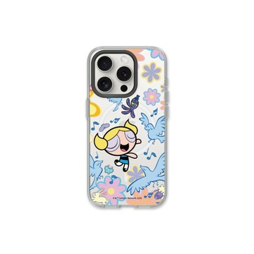 RHINOSHIELD iPhone 12/Pro/Pro Max Clear(MagSafe 兼容)透明防摔手機殼｜飛天小女警系列-泡泡