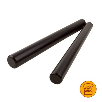 【SANNENG 三能】塑膠小長桿 擀麵棍 塑膠擀麵棍 黑色 SN8010 SN8011