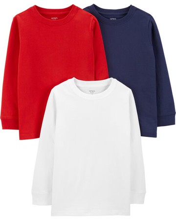 3-Pack Long-Sleeve Tees