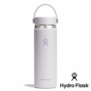 【Hydro Flask】寬口真空保溫鋼瓶20oz『雲朵紫』HW20CTS 戶外 露營 登山 健行 休閒 時尚 保溫瓶