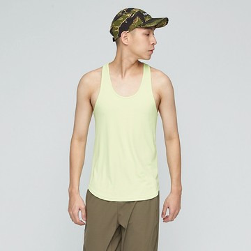 ULTRACOOL-涼感抗菌坦克背心(男)-奶油果绿