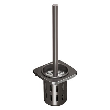 超級工廠 免打孔馬桶刷 一般款  1個  灰色  11.5 x 11 x 33.5cm