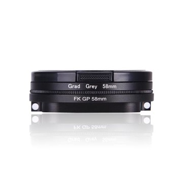 適用gopro相機5/6/7防水殼CPL偏振濾鏡UV鏡ND星光漸變色鏡3件套裝