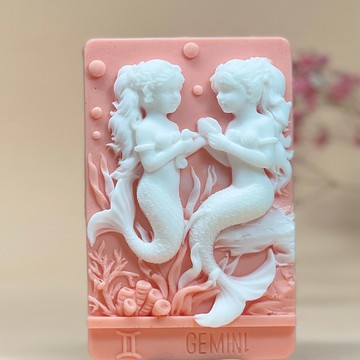 美人魚/香氛皂 12星座之雙子座 手工皂