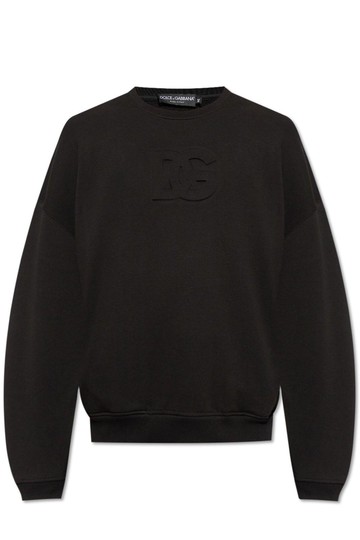 Dolce & Gabbana Logo Embossed Crewneck Sweatshirt
