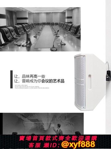 {可打統編 保固一年}DKA 6 8 10寸中小型專業會議音響套裝會議室廣播系統設備壁掛音箱